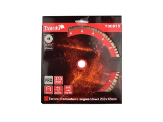 Tvardy Tarcza diamentowa segmentowa 230x12mm T00815 - 2