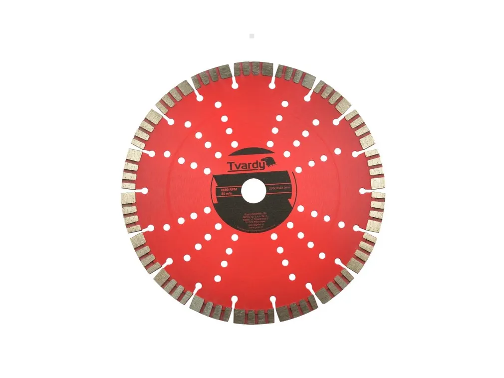 Tvardy Tarcza diamentowa segmentowa 230x12mm T00815