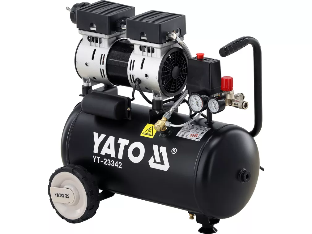 Yato Kompresor bezolejowy 24 l 8 bar YT-23342