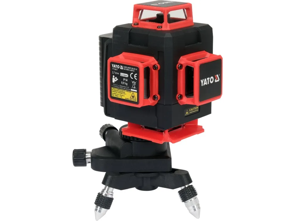 Yato Laser zielony budowlany A+ 16-liniowy 4D z akcesoriami YT-30417