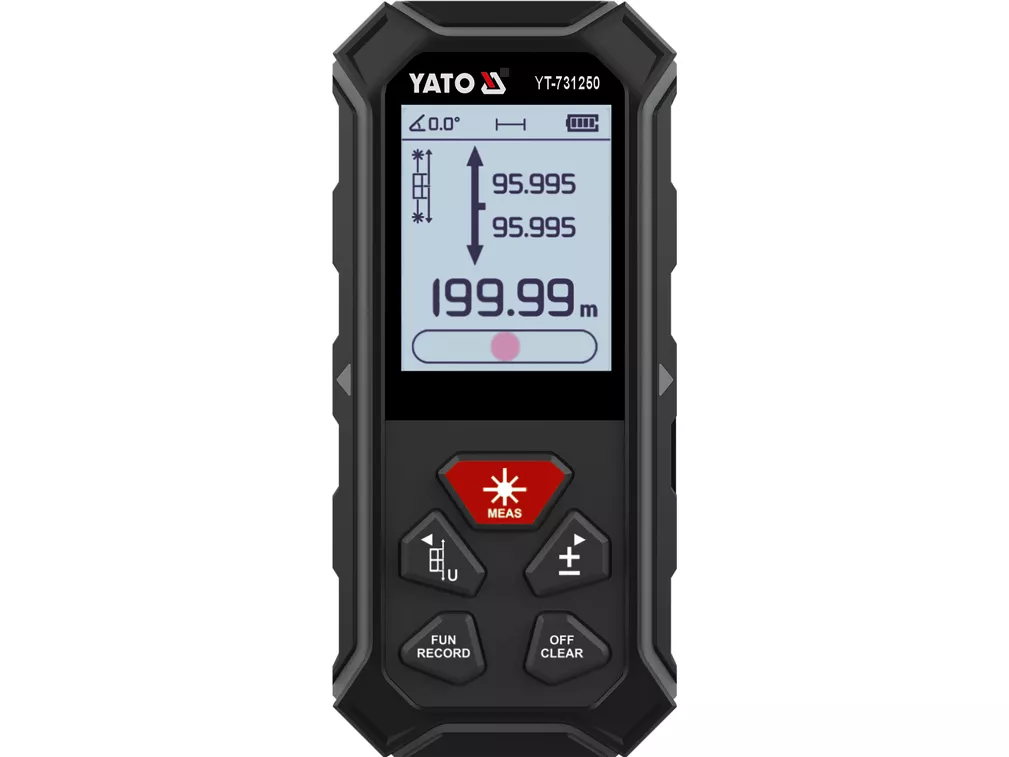 Yato Dalmierz laserowy dwukierunkowy 2 × 100 m YT-731250