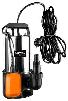 NEO Tools Pompa zanurzeniowa do wody brudnej 900W wydajna 04-735 - 3