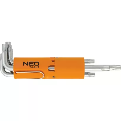 Neo Klucze torx długie zestaw 8 szt. T10-T50 09-524