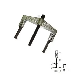 Jonnesway Ściągacz belkowy dwuramienny 100mm AE310145A  
