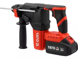 Yato Młotowiertarka akumulatorowa SDS+ 18 V bezszczotkowa 2×4 Ah YT-827722 - 3