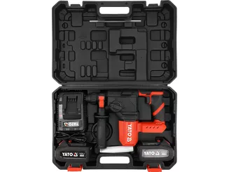 Yato Młotowiertarka akumulatorowa SDS+ 18 V bezszczotkowa 2×4 Ah YT-827722 - 5