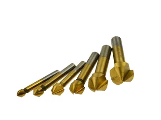 Geko Frezy stożkowe fazowniki 6,3-20,5mm 6el. G38520 - 2
