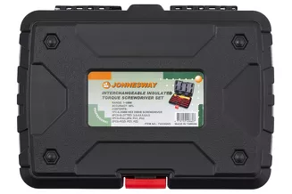 Jonnesway Wkrętak dynamometryczny izolowany 1-6Nm z zestawem grotów TV0206NS - 2