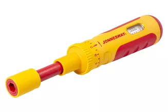 Jonnesway Wkrętak dynamometryczny izolowany 1-6Nm z zestawem grotów TV0206NS - 4