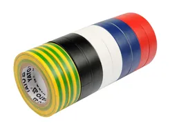 Yato Taśma izolacyjna kolorowa 10 szt. 19mm x 20m YT-8173 