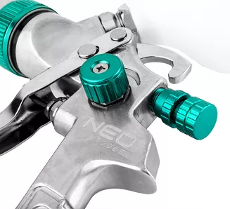 Neo Pistolet lakierniczy górny zbiornik 0.6 l, dysza 1.4 mm, HVLP 14-700 - 8