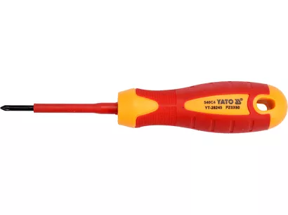 Yato Wkrętak izolowany VDE 1000V Pozidriv PZ0 x 60 mm YT-28245