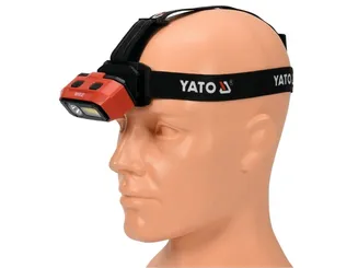 Yato Latarka czołowa akumulatorowa 800 lm, czujnik ruchu YT-08594 - 4