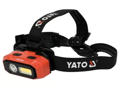 Yato Latarka czołowa akumulatorowa 800 lm, czujnik ruchu YT-08594
