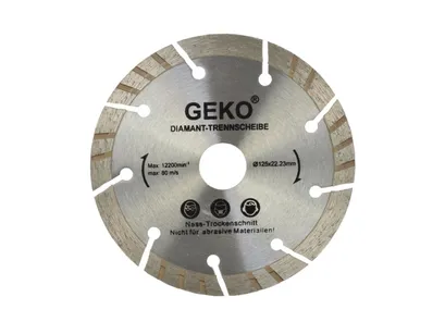 Geko Tarcza diamentowa do cięcia betonu segmentowa 125mm G00222 