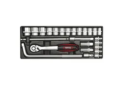 Yato Klucze nasadowe 1/2" 25 szt. YT-12671 