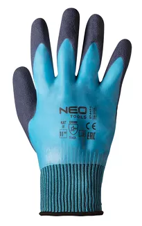 Neo Rękawice robocze, poliester pokryty lateksem (2 warstwy), 3141X, rozmiar 11 97-643-11 - 2