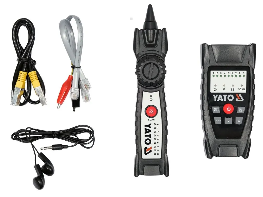 Yato Lokalizator kabli tester przewodów sieciowych YT-73137 