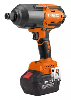 NEO Tools Klucz udarowy akumulatorowy bezszczotkowy 1100 Nm Energy+ 18V 04-618 - 2