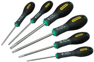 Stanley Wkrętaki Fatmax TORX z otworem, zestaw 6 szt.  0-65-099  - 2