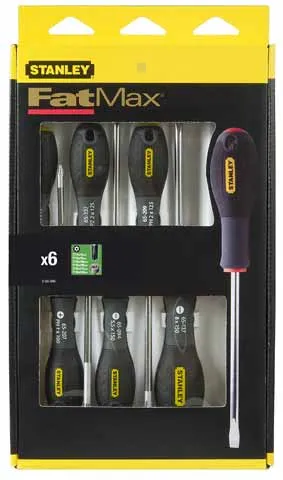 Stanley Wkrętaki Fatmax TORX z otworem, zestaw 6 szt.  0-65-099 