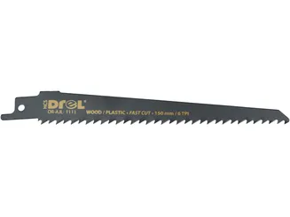 Drel Brzeszczot do piły szablastej HCS do drewna 150 mm DR-AJL-1111  - 3