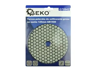 Geko Tarcza do szlifowania gresu 125mm GR1500 na sucho G78942 - 4