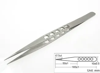 Proskit Penseta prosta 165mm stal kwasoodporna 1-PK-123T  - 3