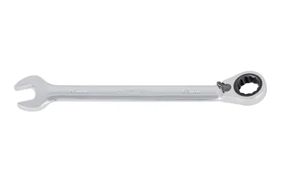 Jonnesway Klucz płasko-oczkowy z grzechotką 90 zębów L-P 17mm W106117