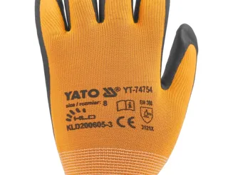 Yato Rękawice ochronne z obsługą smartfonów PU rozm. 9 YT-74752 - 4
