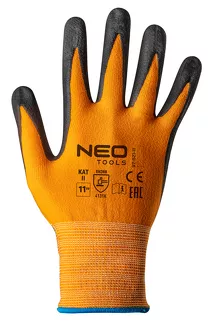 Neo Rękawice robocze, nylonowe, pokryte kropkami z nitylu, 4131X, rozmiar 11 97-621-11 - 2