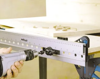 Wolfcraft Listwa do połączeń kołkowych WF4650 - 2