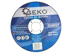 Geko Tarcza do cięcia metalu 125x1.0mm 10szt. G00027
