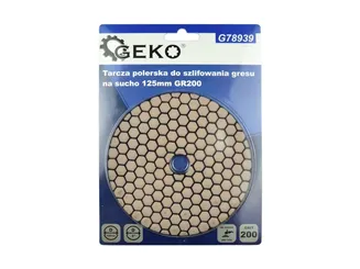 Geko Tarcza do szlifowania gresu 125mm GR200 na sucho G78939 - 4