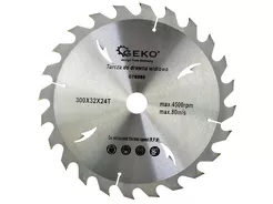 Geko Tarcza do cięcia drewna 300x32mm z otworami 24z. G78080 