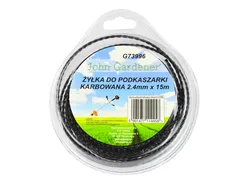 Geko Żyłka do podkaszarki karbowana 2,4mmx15m G73996