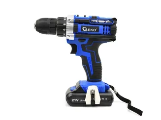 Geko Wiertarko wkrętarka akumulatorowa 21V 2x2Ah G80655 - 4