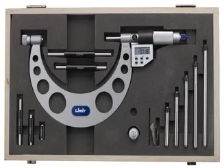 Limit Mikrometr elektroniczny zewnętrzny 0-150 mm z wymiennymi trzpieniami 96760103  - 2