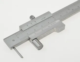 Limit Przymiar traserski do metalu z podziałką 200 mm 97170104 - 2