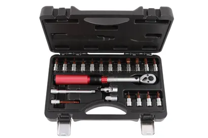 Quatros Klucz dynamometryczny 2-15 Nm z zestawem bitów QS59002