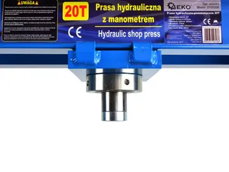 Geko Prasa hydrauliczna pneumatyczna 20t G02092  - 7