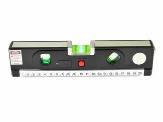 Geko Poziomica laserowa budowlana z miarką i podświetleniem G03311  - 3