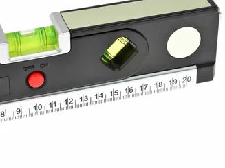 Geko Poziomica laserowa budowlana z miarką i podświetleniem G03311  - 6