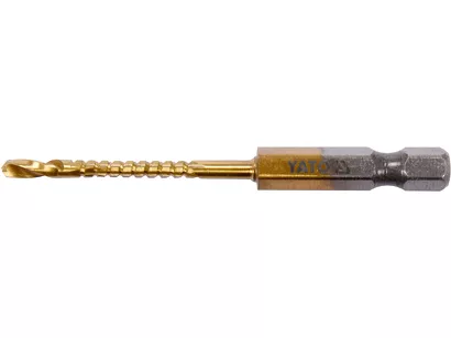 Yato Wiertło frezujące do metalu HSS-TiN HEX 3,0 mm YT-44820