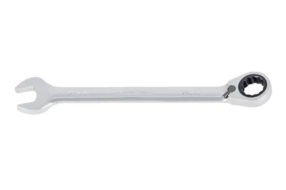 Jonnesway Klucz płasko-oczkowy z grzechotką 90 zębów L-P 19mm W106119