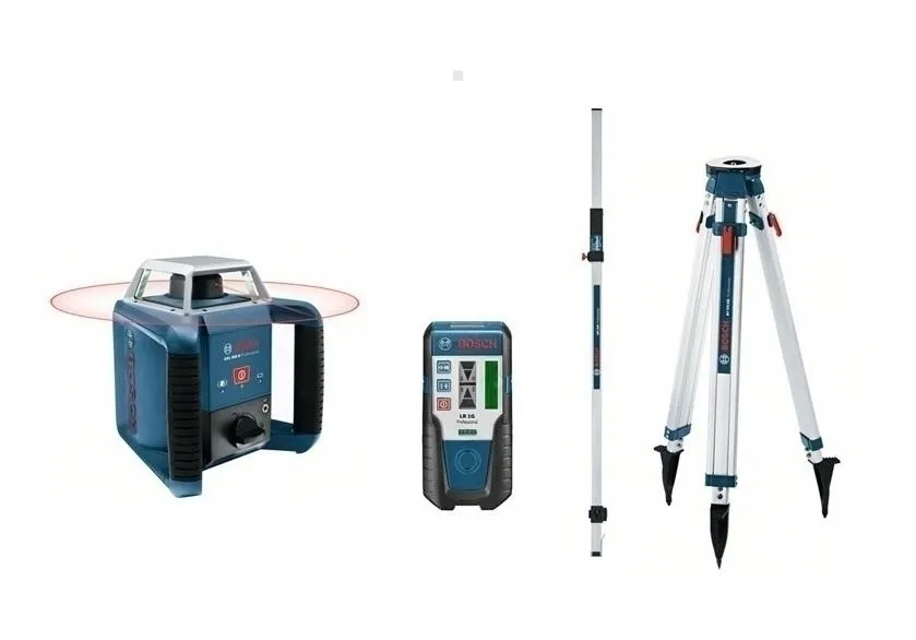 Bosch Niwelator obrotowy laserowy GRL 400 H Professional BT170 HD + GR240  061599403U 