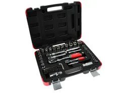 Tvardy Zestaw kluczy nasadowych 1/4" i 1/2"  72el. T00100