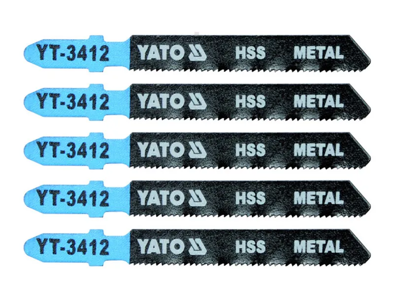 Yato Brzeszczoty do wyrzynarek HSS do stali 21 TPI 5 szt. YT-3412 