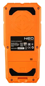 NEO Tools Wykrywacz 3w1 z wyświetlaczem LCD 75-250 - 4