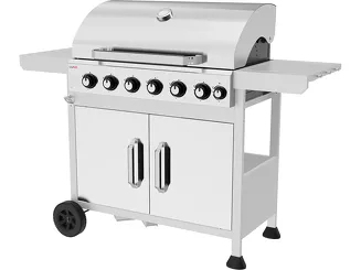 Lund Grill gazowy 6+1 z żeliwnym rusztem 20,5 kW 99638 - 2